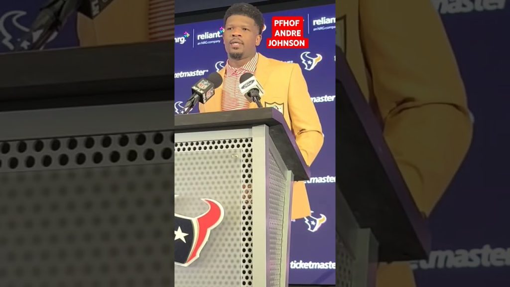 #Texans 1st #PFHOF #AndreJohnson on is it still surreal on being in HOF... #profootballhof #nfl