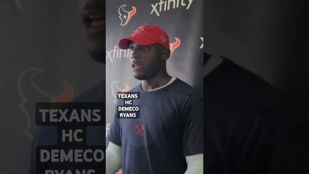 #Texans HC #DemecoRyans discusses the On-Side Kick new rules. #houstontexanstrainingcamp #nfl