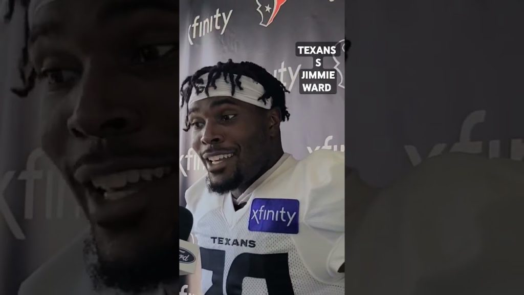 #Texans S #JimmieWard on being that spark when things aren't going well. #houstontexanstrainingcamp
