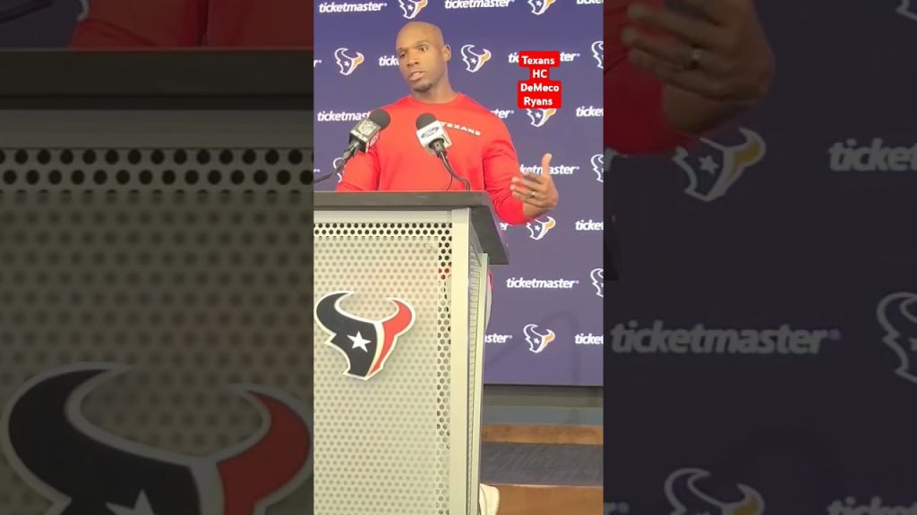 #Texans HC #DemecoRyans on @CJ7STROUD performance today against the #Colts ##Colts 20 #Texans 23#