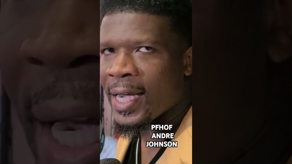 #PFHOF #AndreJohnson on his emotions between the Ceremonies Jacketing and the Induction. #nfl