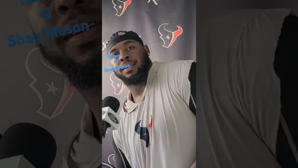 #Texans G #ShaqMason on coordination of O-Line, that is essential. #nfl#TrainingCamp2024