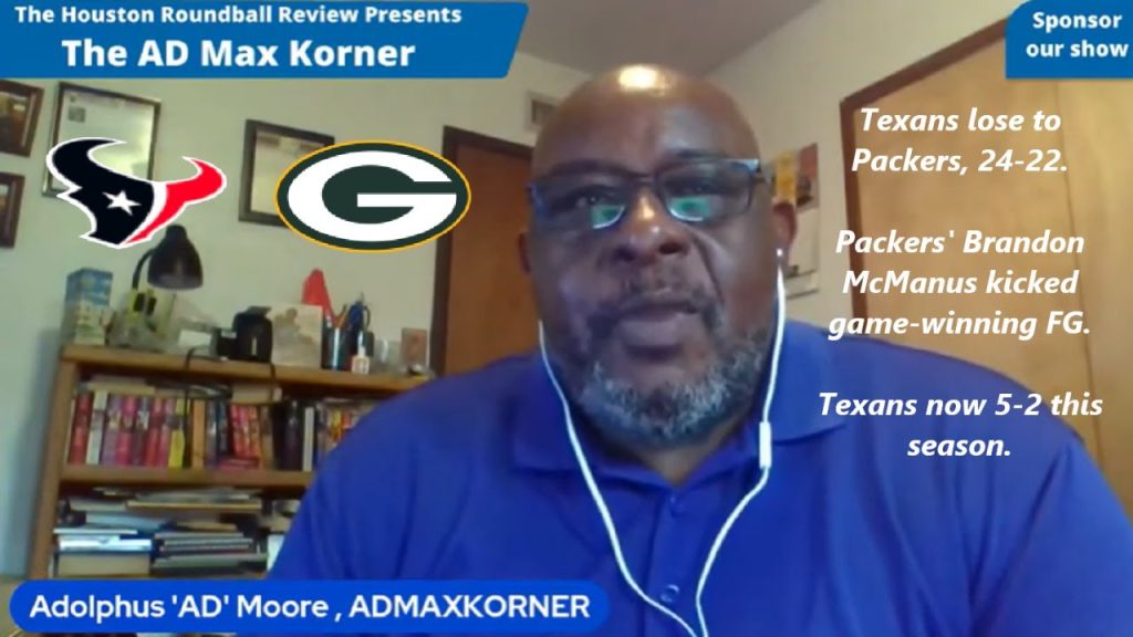 RECAP Texans 22 vs Packers 24