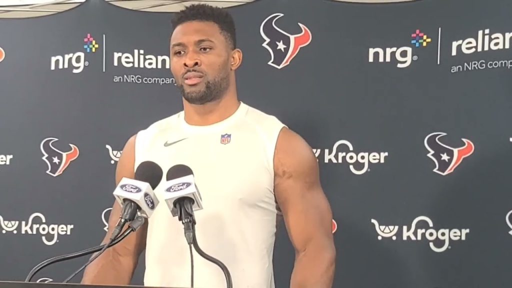 Texans DE Danielle Hunter Re-Acclimation to Weather in Houston.