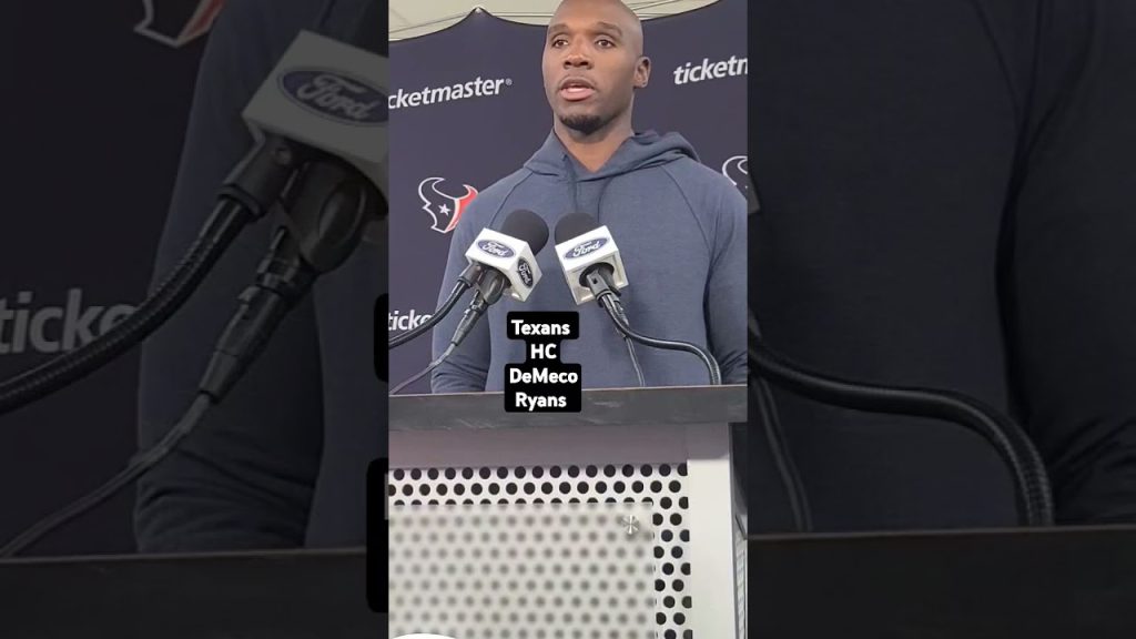 #Texans #DeMecoRyans on #BlakeFisher 1st #NFL start. #notredamefootball