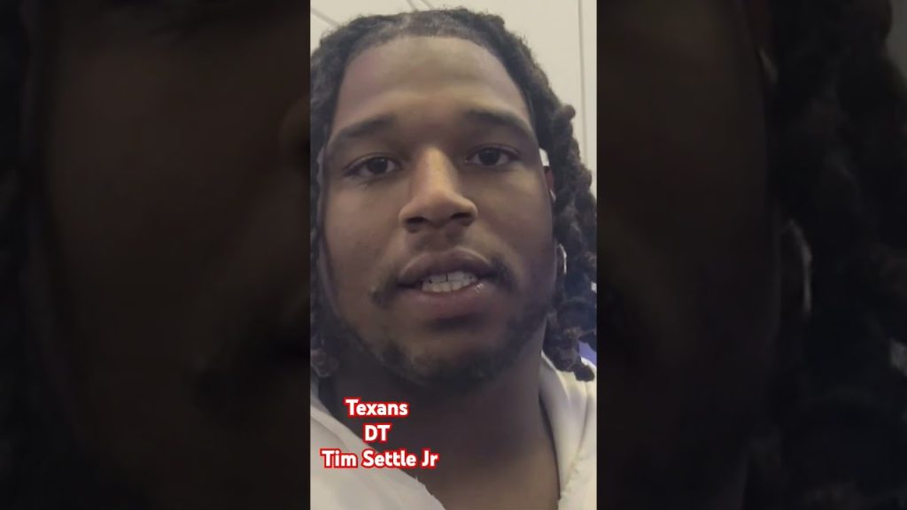 #Texans DT #timsettlejr on facing the #Lions on #sundaynightfootball #DETvsHOU#nfl